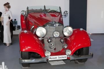 Ein Oldtimer im Auto- und Technik-Museum Sinsheim