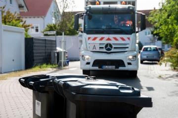 Entsorgungsfahrzeug der AVR