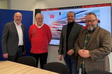 Frank Volk, Rüdiger Weiß, Jan-Peter Röderer, Christian Jung (v.l.n.r.)