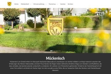 Ansicht der Startseite