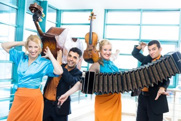 Gruppenfoto des Cuarteto Rotterdam