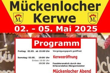 Ausschnitt Kerwe-Plakat