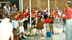 Auftritt der Musikschule beim Lebendigen Neckar