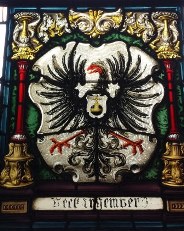 Wappenfenster Schloss Heidelberg